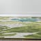 World Rug Gallery Contemporary Tropical Floral Indoor/Outdoor Area Rug 5'3'' x 7' Green 433GREEN5X7 - alternate 6